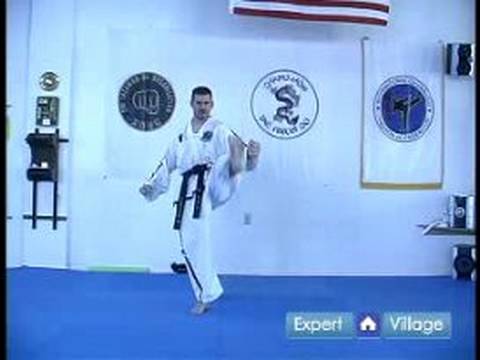 Tae Kwon Do Acemi Teknikleri : Tae Kwon Do Uçan Ön Ek Tekme