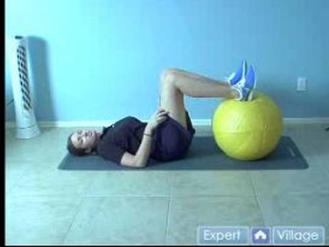 Alt Vücut İçin Egzersizler Fizyo Topu : Bacak Kasları Ve Eklemleri Fizyo Topu Kullanarak Isınma 