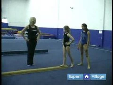 Jimnastik Hareketleri Ve Rutinleri Yeni Başlayanlar İçin: Nasıl Denge Aleti Üzerinde Yürümek