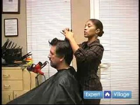 Nasıl Erkek Kısa Saç Kesmek İçin: Taç Katman: Erkekler İçin Kısa Saç Stilleri