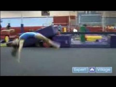 Jimnastik Ve Yuvarlanan Çocuklar İçin Gelişmiş: Nasıl Bir Açık Handspring Rebound Çocuklar Jimnastik