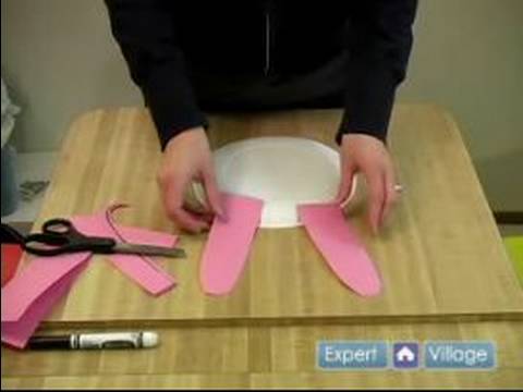 Paskalya El Sanatları Çocuklar İçin: Nasıl Bir Kağıt Tabak Paskalya Tavşanı Yapmak