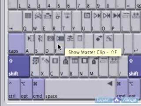 Final Cut Pro 5 Tarayıcı Öğretici : Final Cut Pro 5 Klavye Kısayollarını Ve Değiştirici Tuşları Özelleştirme 