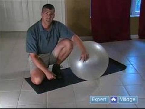 Nasıl Egzersiz Bir Denge Ball İle Yapılır: Ters Tahta Egzersiz İle Denge Ball