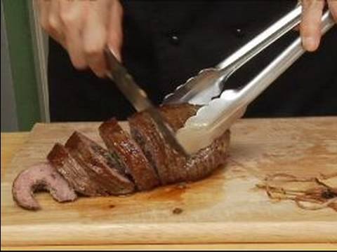 Sığır Eti Böğür Biftek Pişirmek İçin Nasıl: Nasıl Steak Kanat Madalyon Dilim