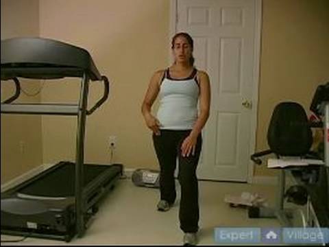 Treadmill Egzersiz İpuçları: Treadmill Egzersiz Kalça Uzanıyor