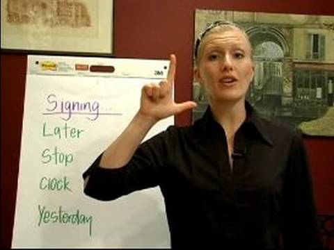 İşaret Dili Dersleri: Ortak Deyimler: Nasıl İşaret Dili Ortak Günlük Kelimeler İmzalamak İçin