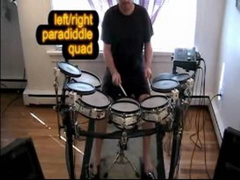 Teknikleri Davul & Perküsyon Matkap Gelişmiş : Nasıl Davul Paradiddles Oynamak İçin 