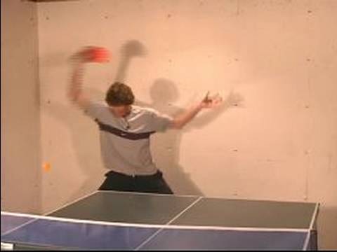 Ne Ara Ping Pong Oynamak İçin : Ping Pong Forehand Tarafında Geniş Bir Atış Savunmak 
