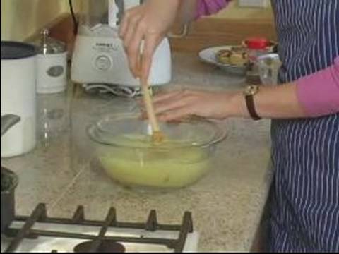 Nasıl Eggnog Dondurma Yapmak İçin : Yumurta Likörü Dondurma Muhallebi Soğutma 