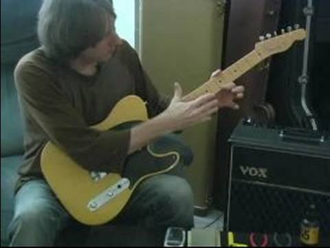 Fender Telecaster: Elektro Gitar Kurulum: Gitar Dize Eylem: Fender Telecaster