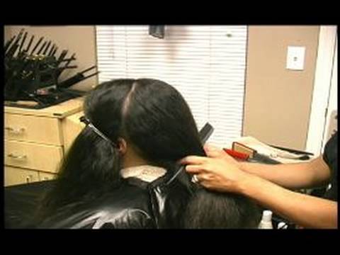 Kıvırcık Saç Düzeltmek İçin Nasıl : Düzleştirme Kıvırcık Saç Bölümü Nasıl 