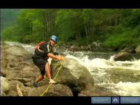 Creeking Zaman Bir İp Atmak İçin Nasıl Kayak Yaparken Güvenlik Creeking : 