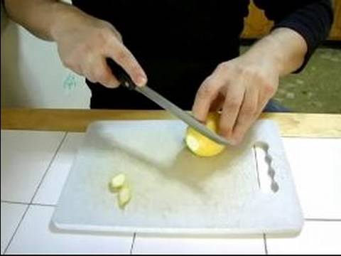 Tavuk Tarifi Française: Limon Tavuk Françoise İçin Dilimleme