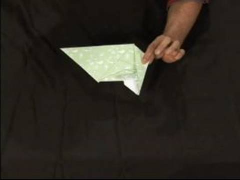 Nasıl Bir Origami Akbaba : Akbaba Origami Katlama Ön Kısmı Ters 