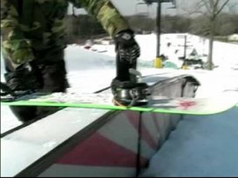 Parkta Snowboard Hile Yapmak Nasıl Bir Snowboard Üzerinde Frontside Boardslide Nasıl 