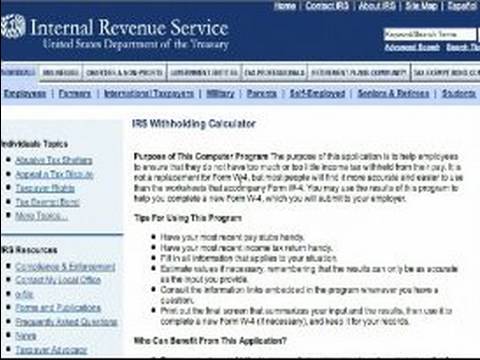 Temel Açıklama W-4 Vergi Formu: Vergi Stopaj Hesap Makinesi Ve W-4 Vergi Formlarını