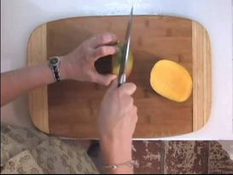 Nasıl Kullanım Şef Bıçak İçin: Nasıl Bir Mango Cut İçin