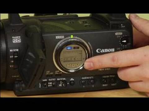 Canon Xh A1 Otomatik Ses Düzeyi Kullanmak İçin Nasıl Bir Canon İle Kayıt Xh A1 Video Kamera Ses : 