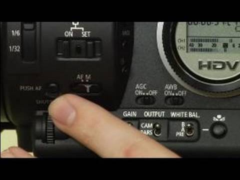 Canon Xh A1 Video Kamera Optik Seçenekler: Anlık Otomatik Odaklama İçin Bir Canon Xh A1