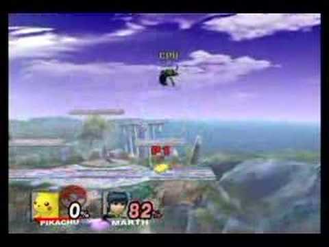 Nintendo Wii İçin "super Smash Brothers Brawl": Pikachu'nın Smash Saldırıları İçin "super Smash Bros Brawl" Nintendo Wii