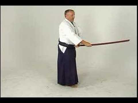 Aikido Dövüş Kılıç: Ken-Gi Bir: Dışkı Shomenuchi Yaptı: Aikido Ken-Gi Bir