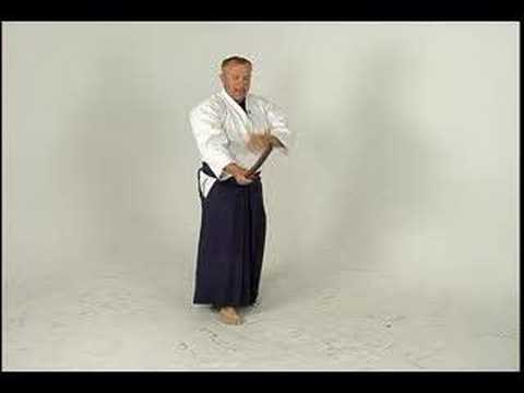 Aikido Dövüş Kılıç: Ken-Gi Bir: Sağ Shomenuchi: Aikido Ken-Gi Bir