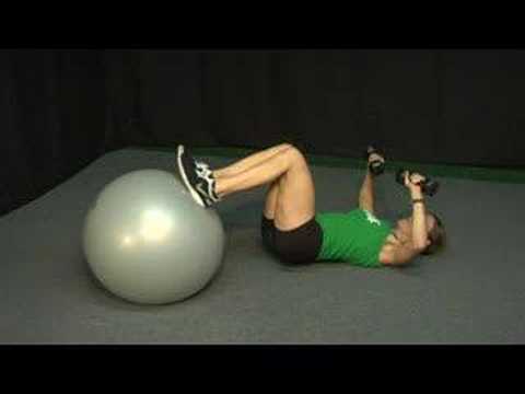 İstikrar Ball Kombinasyonu Egzersizler: İstikrar Ball Egzersizler: Hamstring Çeker