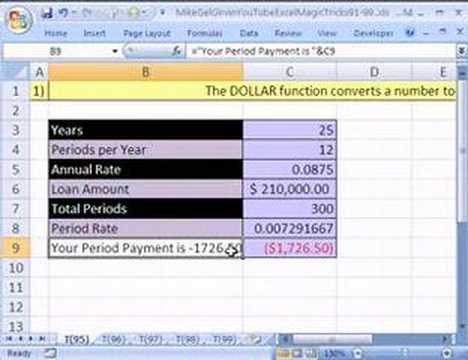 Excel Büyü Hüner #95: Lira İşlevi
