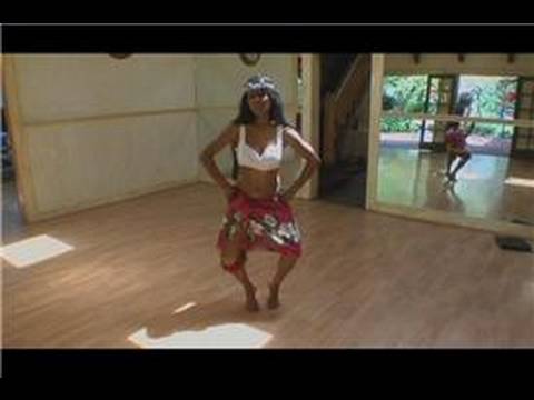 Tahitian Hula Dansı : Tahitian Hula Dansı: Uwehe Hareketi