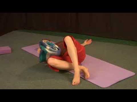 Yoga Pozlar Oturmuş : Yoga Yatkın Büküm Poz