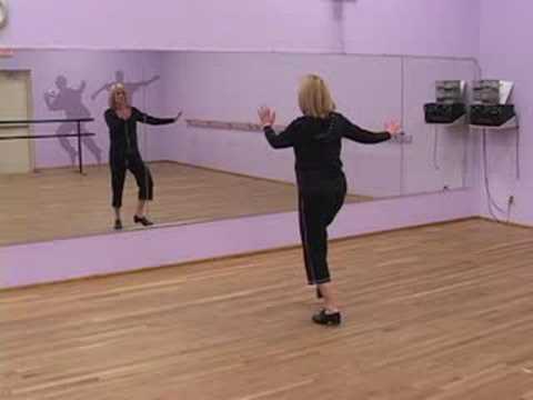 Step Dansı Gelişmiş Dokunun Kombinasyonu: 'stomp Hop Saat Adım' Hareket