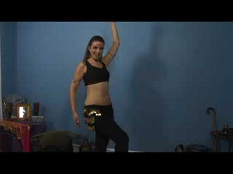 Oryantal Dans Alt Vücut Hareketleri : Dans Kalça Yukarı Ve Aşağı Göbek 