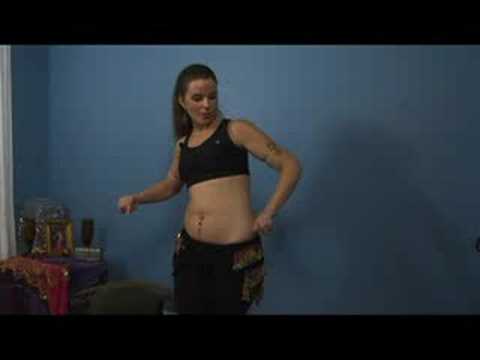 Oryantal Dans Alt Vücut Hareketleri : Göbek Dansı Figürü Kalça İle 8 