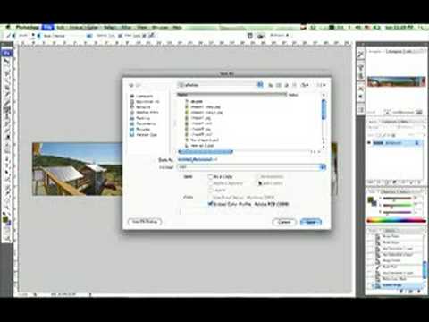 Fotoğraf Birleştirme Ve Ölçüm Photoshop Cs3 Dersler : Photoshop 3'te Belgeleri Kaydetme 