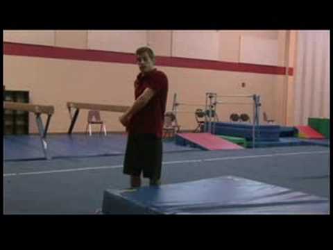 Rekabetçi Jimnastik İpucu : Bir Tam Dönüşü Jimnastik Geriledi