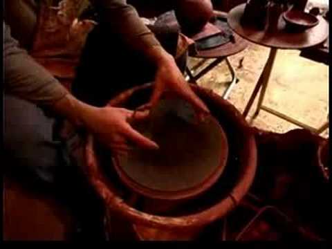 Seramik Bir Çaydanlık Atma : Yarasa Seramik Çaydanlık Süsleme İçin Hazırlık 