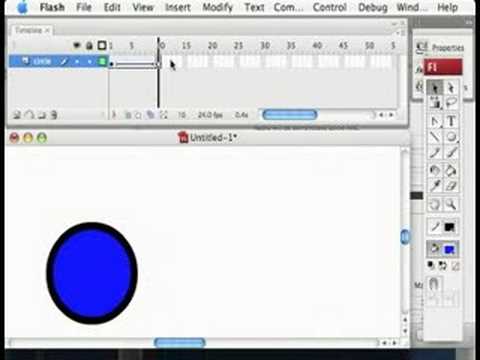 Adobe Flash Animasyon Eğitimi: Flash Animasyon Eğitimi: Anahtar Çerçeveler