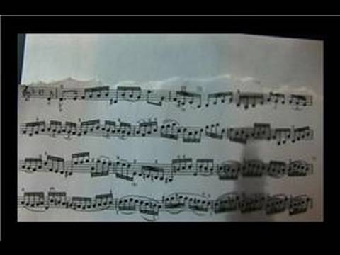 Bach Keman Müzik : Bach Keman Müzik Parçası: Line 1