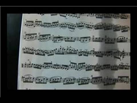 Bach Keman Müzik : Bach Keman Müzik Parçası: Line 6, 1 Ölçü