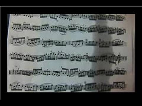 Bach Keman Müzik : Bach Keman Müzik Parçası: Line 6, 2. Ölçü