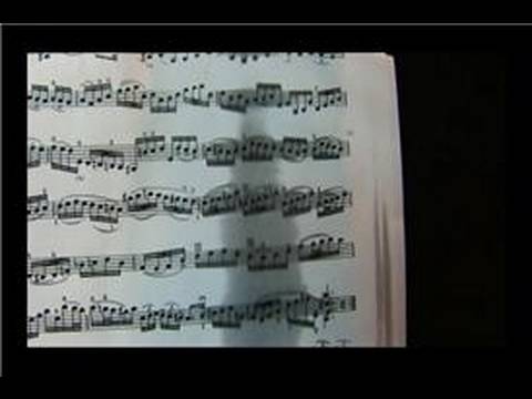 Bach Keman Müzik : Bach Keman Müzik Parçası: Satır 4, 3 Ölçü