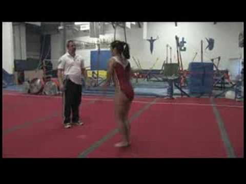 Ters Takla Bir Büküm Yapmak İçin Nasıl Jimnastik : 