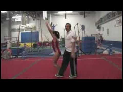 Ters Takla İçine Yuvarlak Nasıl Jimnastik : 