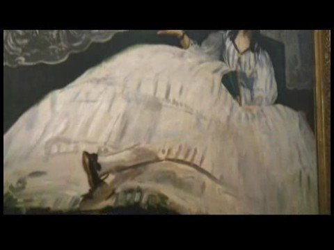 Anlayış Sanat Yoluyla Budapeşte Güzel Sanatlar Müzesi: Bölüm Iı: Manet: "lady Bir Fan İle"