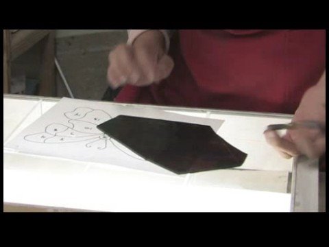 Vitray Cam Projeleri İçin Hazırlık : Vitray Desenleri İçin Puanlama Cam 