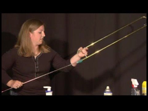 Trombon Bakım : Trombon El Bir Slayt Temizleme 