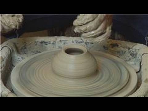 Bir Santa Fe Tarzı Çömlek Yapım: Santa Fe Style Pot Temel Atma
