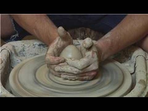 Santa Fe Tarzı Çömlek Yapım : Clay Wedging Ve Ortalama Santa Fe Tarzı Pot 