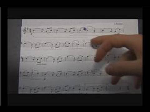 Johannes Brahms Keman Üzerinde Oynama: Notalar Okuma Tekrar İşaretleri